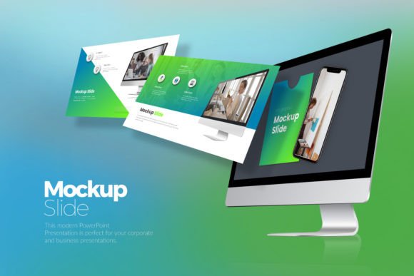 Download Mockup Slide Powerpoint Presentation - Mockup Collection