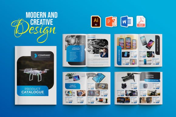 Download Modern Multipurpose Catalogue Template - Catalog Collection