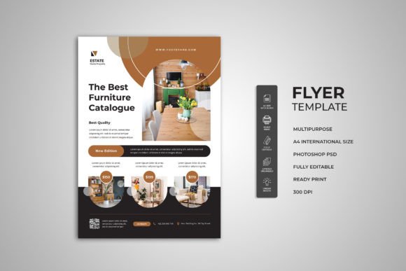 Download Furniture Product and Catalogue Flyer - Catalog Collection