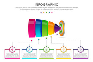 Download Infographics Arrow Projectil Hexagon - Arrow Collection