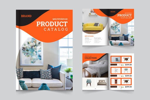 Download Modern A4 Product Catalogue Layout - Catalog Collection