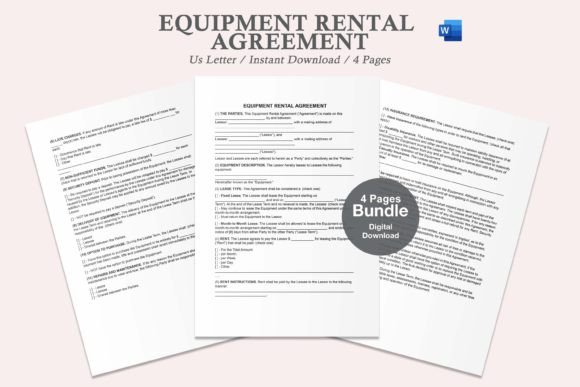 Download Equipment Rental Agreement - Agreement Collection