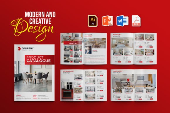 Download Modern Multipurpose Catalogue Template - Catalog Collection